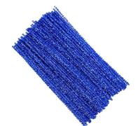 Brueyart Blue Pipe Cleaners, 200 Pieces, 12 inch x 6mm, Craft Pipe Cleaners, Chenille Stem, DIY Art, Creative Crafts Project Decorations