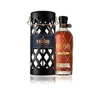 Brugal 1888 Double Aged Dominican Golden Rum Gift Pack with Lantern, 70 cl