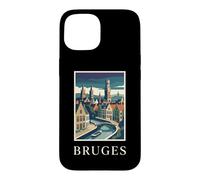 Bruges Belgium Canal City Travel Art Case for iPhone 15