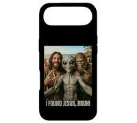 Bruh Bigfoot Alien Jesus Rock On Hand Sign UFO Selfie Case for iPhone Air