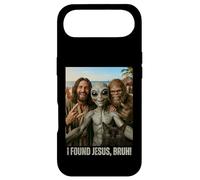 Bruh Bigfoot Alien Jesus Rock On Hand Sign UFO Selfie Case for iPhone Air