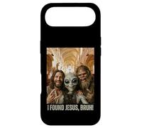 Bruh Bigfoot Alien Jesus Rock On Hand Sign UFO Selfie Case for iPhone Air