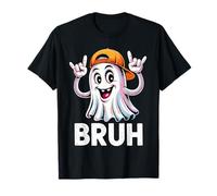 Bruh Boo Halloween Funny Ghost Boo Bruh Mens Boys Toddlers T-Shirt