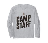 Bruh Camp Staff Host Squad Campers Besties Camping Cousin Long Sleeve T-Shirt