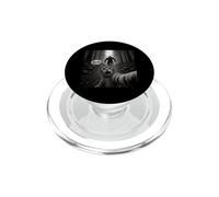 Bruh Cat Selfie Bigfoot Sasquatch Scared Cat Meme Graphic PopSockets PopGrip for MagSafe