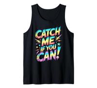 Bruh Catch ME IF You CAN Snack Teacher Race On Kids Fun Tank Top