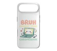 Bruh Charge Your Chromebook Funny Laptop Tech Kids Case for iPhone Air