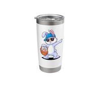 Bruh Dab Bunny Cool Easter Vibes Design Stainless Steel Insulated Tumbler