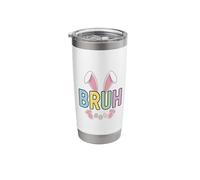 Bruh Dab Bunny Cool Easter Vibes Design Stainless Steel Insulated Tumbler