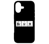 Bruh Funny Periodic Table Elements Chemistry Sarcastic Retro Case for iPhone 17