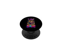 Bruh Hip Hop Cat Graffiti Cool Urban Streetwear B-Boy PopSockets Adhesive PopGrip