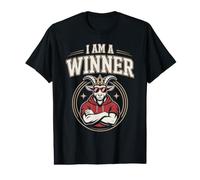 Bruh I AM A Winner Goat Team Competition Game Day Value Graphic T-Shirt