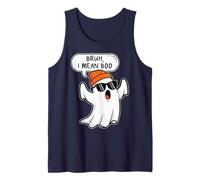 Bruh I Mean Boo Ghost Paranormal Investigator Love Halloween Tank Top