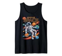 Bruh I Need GIVE ME Space Astronaut Autism Just Let Stim Bro Tank Top
