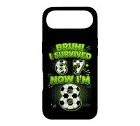 Bruh I Survived 6 7 Now I Am 8 Soccer Player 8th Birthday Case for iPhone Air
