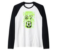 Bruh I Survived 6 7 Now I Am 8 Soccer Player 8th Birthday Raglan Baseball Tee