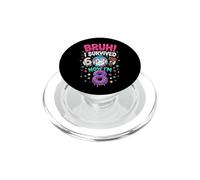 Bruh I Survived 6 7 Now I'm 8 Funny Baseball 8th Birthday PopSockets PopGrip for MagSafe