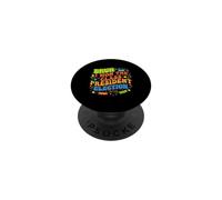 Bruh I Won Class President Election 2024 Student PopSockets Adhesive PopGrip