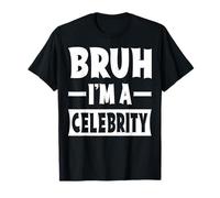 Bruh I'm A Celebrity Funny Lazy Halloween Costume Party T-Shirt