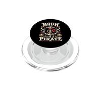 Bruh I'm A Pirate Anchor Rope Treasure Buccaneer Humor PopSockets PopGrip for MagSafe