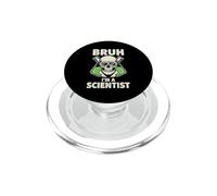 Bruh Im A Scientist Skull PopSockets PopGrip for MagSafe