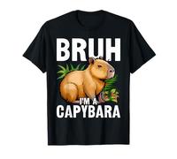 Bruh I'm A Zoo Funny Capybara Costume T-Shirt