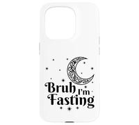 Bruh I'm Fasting Eid Mubarak Ramadan Kareem Muslim Islamic Case for iPhone 15 Pro