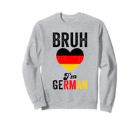 Bruh I'm German Funny Germany Flag Sweatshirt