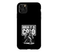 Bruh It Is Cold Funny Winter Bigfoot Case for iPhone 11 Pro Max