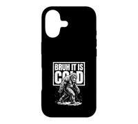 Bruh It Is Cold Funny Winter Bigfoot Case for iPhone 17