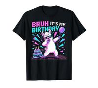Bruh, It’s My Birthday Funny Llama Pinata Bday Party T-Shirt