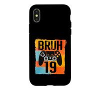 Bruh Its My 19th Birthday 19 Year Old Video Game Gamer Case for iPhone X/XS