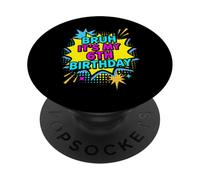 Bruh It's My 6th Birthday Six Years Old Sixth Funny PopSockets Adhesive PopGrip