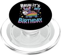 Bruh It's My Birthday Funny Angry Piñata Donkey Meme PopSockets PopGrip for MagSafe