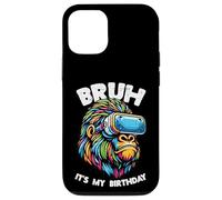 Bruh Its My Birthday Gorilla Bday Party Men Boys Kids Youth Case for iPhone 12/12 Pro