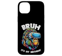 Bruh Its My Birthday Gorilla Bday Party Men Boys Kids Youth Case for iPhone 14 Plus
