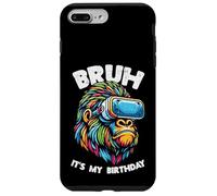 Bruh Its My Birthday Gorilla Bday Party Men Boys Kids Youth Case for iPhone 7 Plus/8 Plus