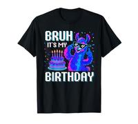 Bruh Its My Birthday Llama Pinata Boy Girl Family Party Bday T-Shirt