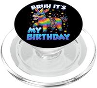 Bruh Its My Birthday Piñata Donkey Sunglasses Meme Slang PopSockets PopGrip for MagSafe