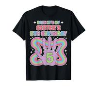 Bruh, It's My Sister's 5th Birthday Officially a Handful T-Shirt