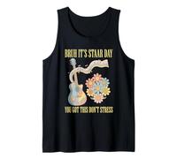 Bruh It's STAAR Day You GOT This 70s Vintage Guitar Tank Top