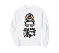 Bruh LET THE GAMES BEGIN Kids Teacher Play On Games Fun Sweatshirt