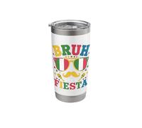 Bruh Lets Fiesta Cinco De Mayo Stainless Steel Insulated Tumbler