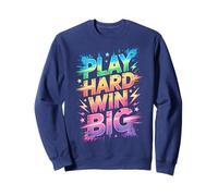 Bruh PLAY HARD WIN BIG P.E Teacher Play On Sports Cool Snack Sweatshirt