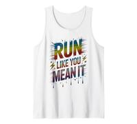 Bruh Run Like You Mean IT Games Begin Teacher Cheer On Tank Top