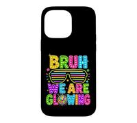 Bruh We Are Glowing 80s Disco Fun Case for iPhone 14 Pro Max
