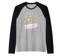 Bruh We are Out Last Day of School Autograph Memory Book Raglan Baseball Tee