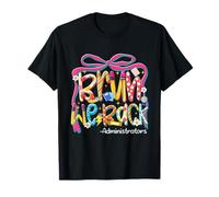 Bruh We Back Administrators Bow Back to School T-Shirt
