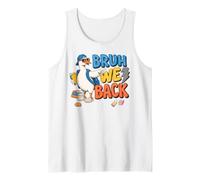 Bruh We Back Education Classroom Welcome Back to School Tank Top