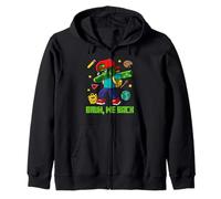Bruh We Back - Pixel - Zombie Back to School - Graphics Zip Hoodie